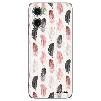 Picasee silikonski črni ovitek za Motorola Moto G06 - Feather 2