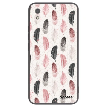 Picasee silikonski črni ovitek za Xiaomi Redmi 7A - Feather 2