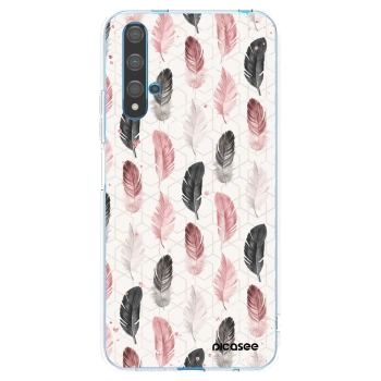 Picasee silikonski prozorni ovitek za Huawei Nova 5T - Feather 2