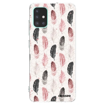 Picasee silikonski prozorni ovitek za Samsung Galaxy A51 A515F - Feather 2