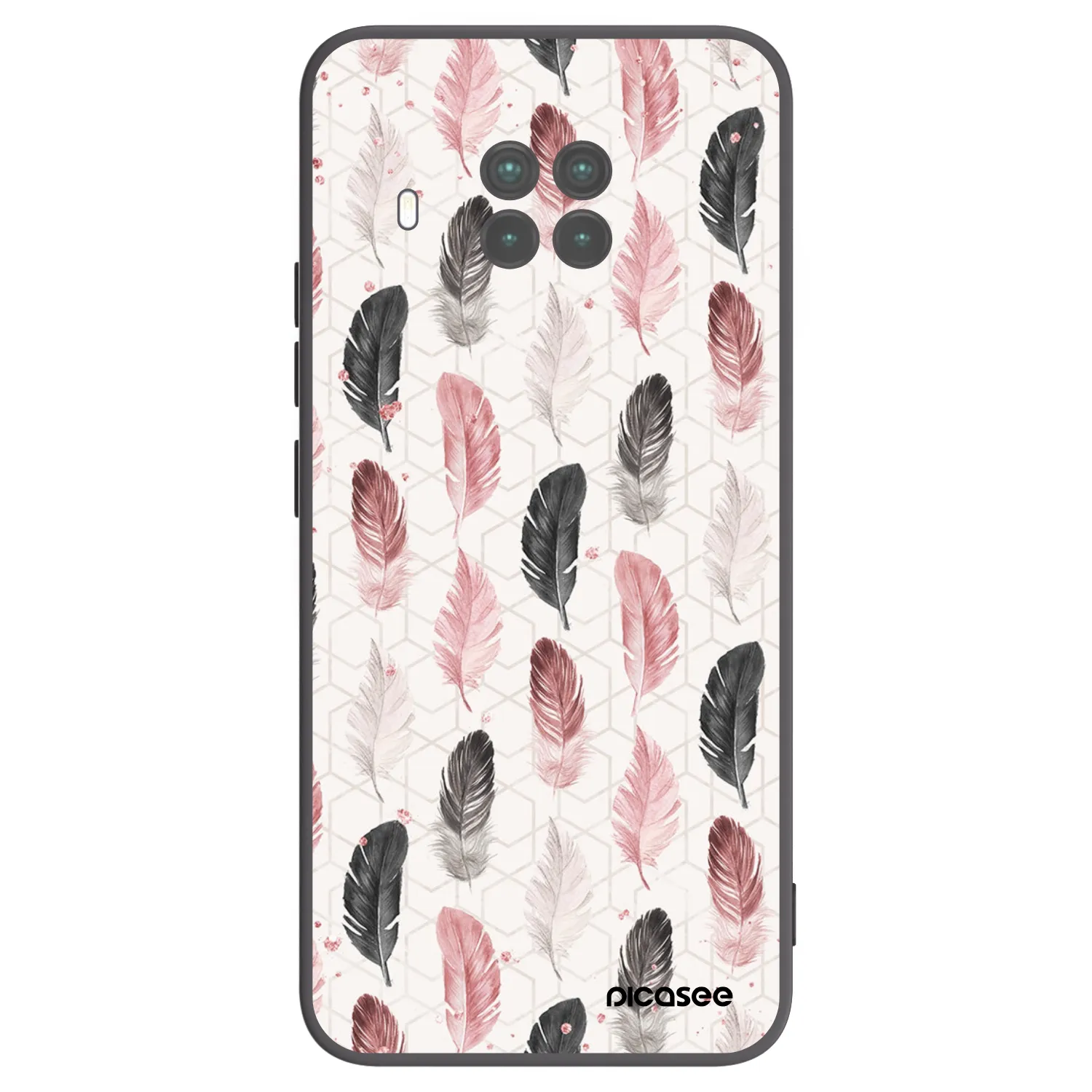 Picasee silikonski črni ovitek za Xiaomi Mi 10T Lite - Feather 2