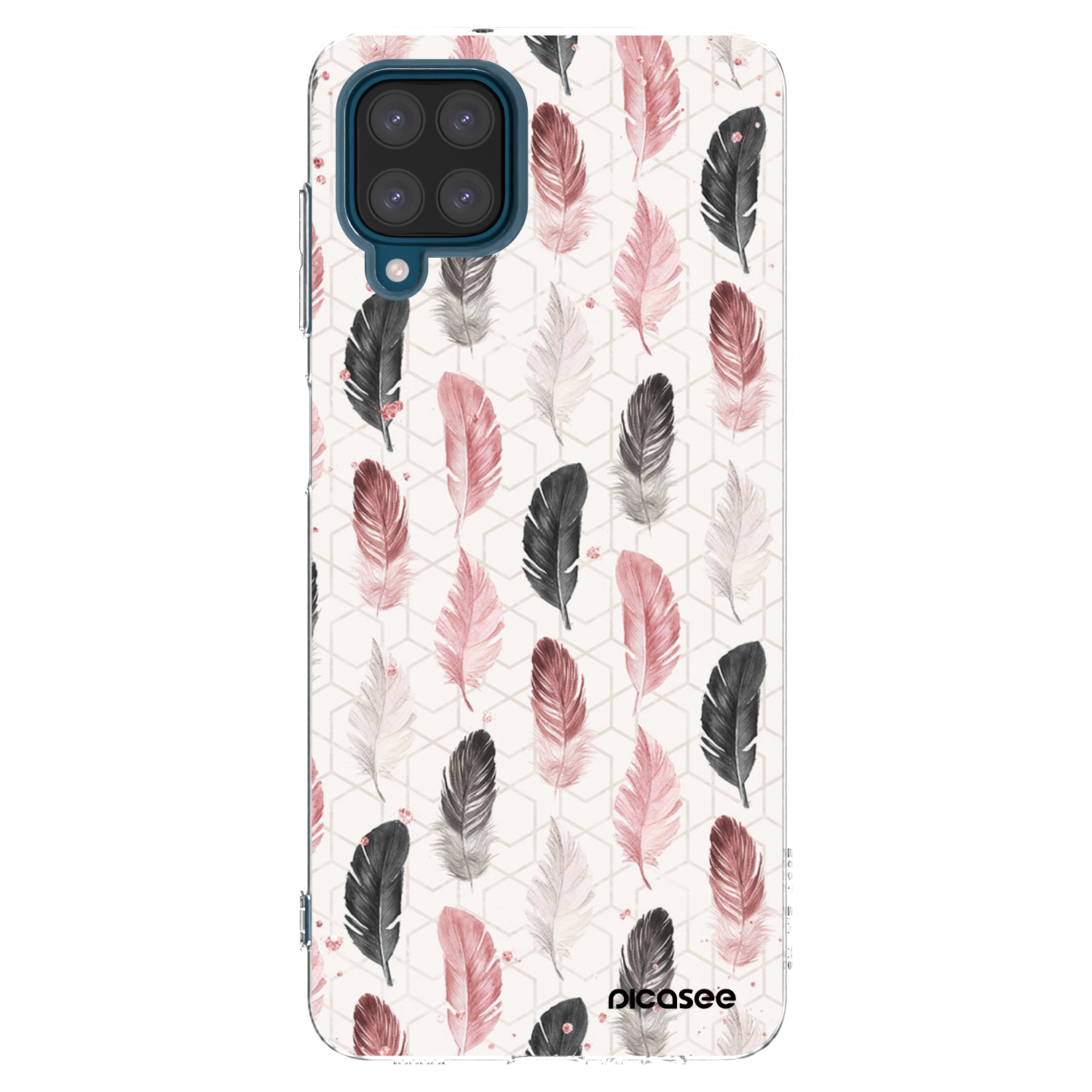 Picasee silikonski prozorni ovitek za Samsung Galaxy A12 A125F - Feather 2