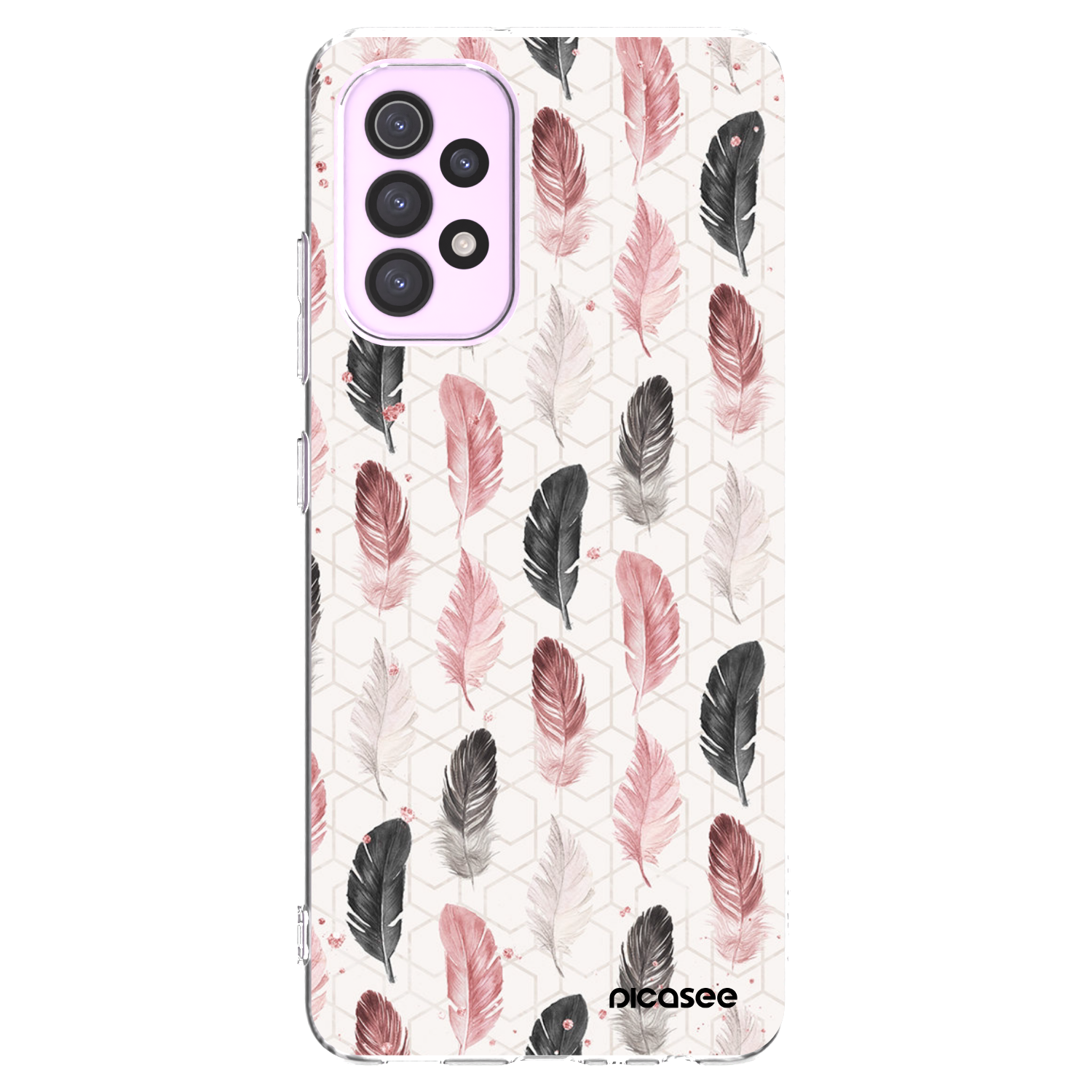 Picasee silikonski prozorni ovitek za Samsung Galaxy A32 5G A326B - Feather 2