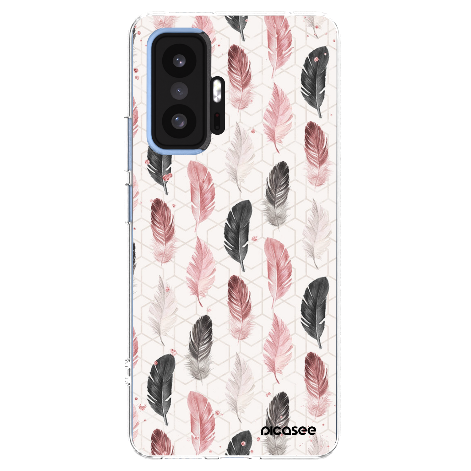 Picasee silikonski prozorni ovitek za Xiaomi 11T Pro - Feather 2