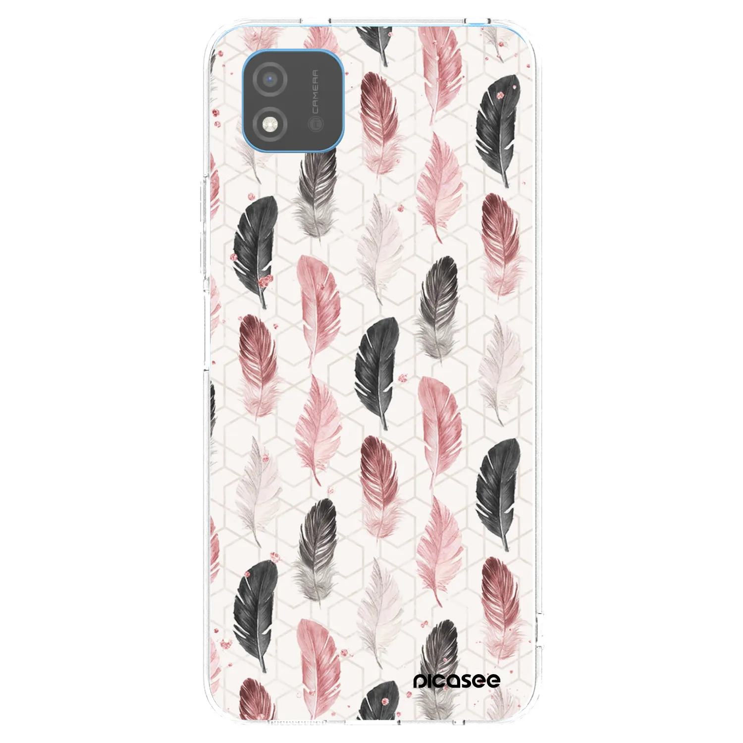 Picasee silikonski prozorni ovitek za Realme C11 (2021) - Feather 2