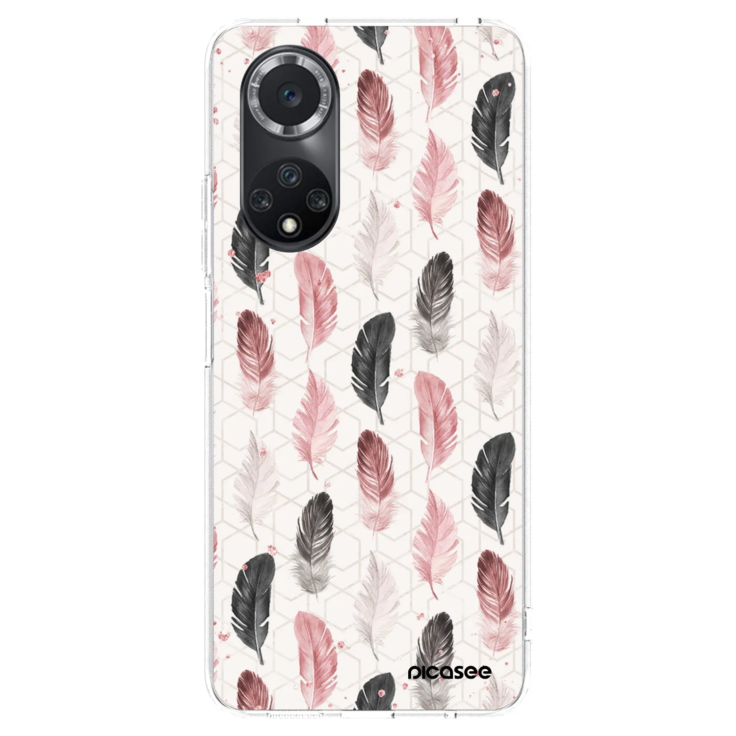 Picasee silikonski prozorni ovitek za Huawei Nova 9 SE - Feather 2