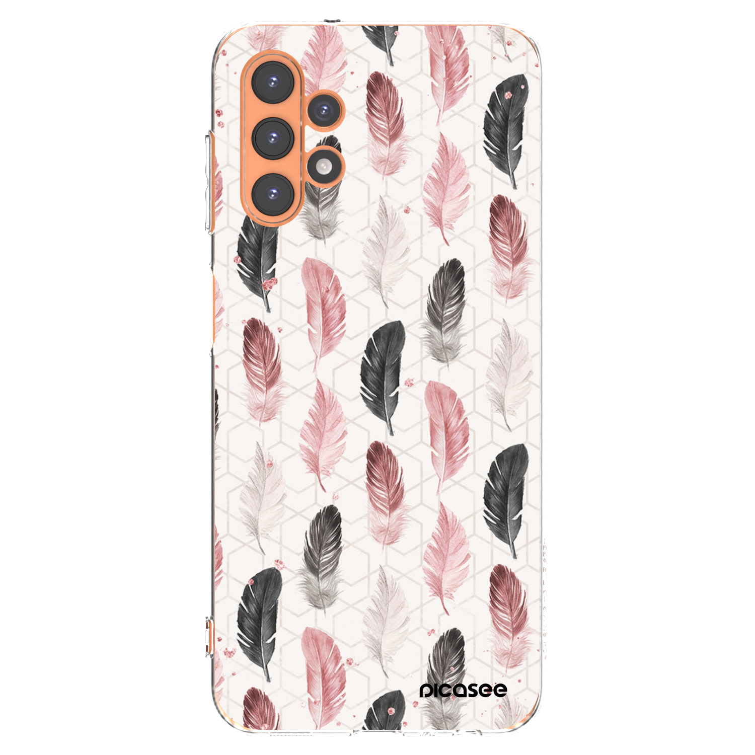 Picasee silikonski prozorni ovitek za Samsung Galaxy A13 4G A135 - Feather 2