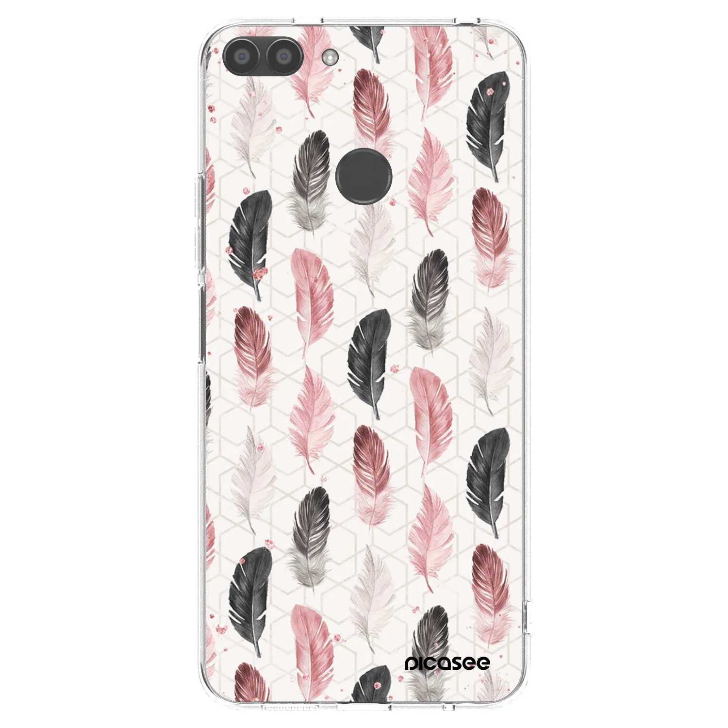 Picasee silikonski prozorni ovitek za Huawei P Smart - Feather 2