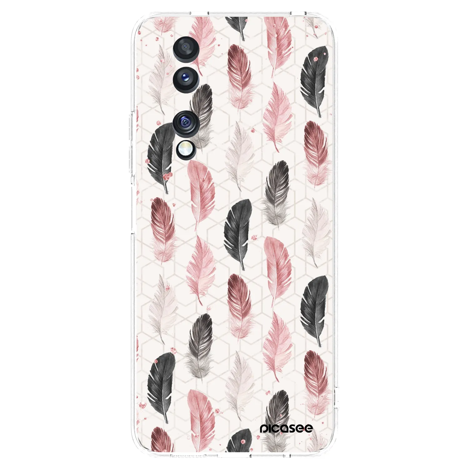 Picasee silikonski prozorni ovitek za Honor 70 - Feather 2