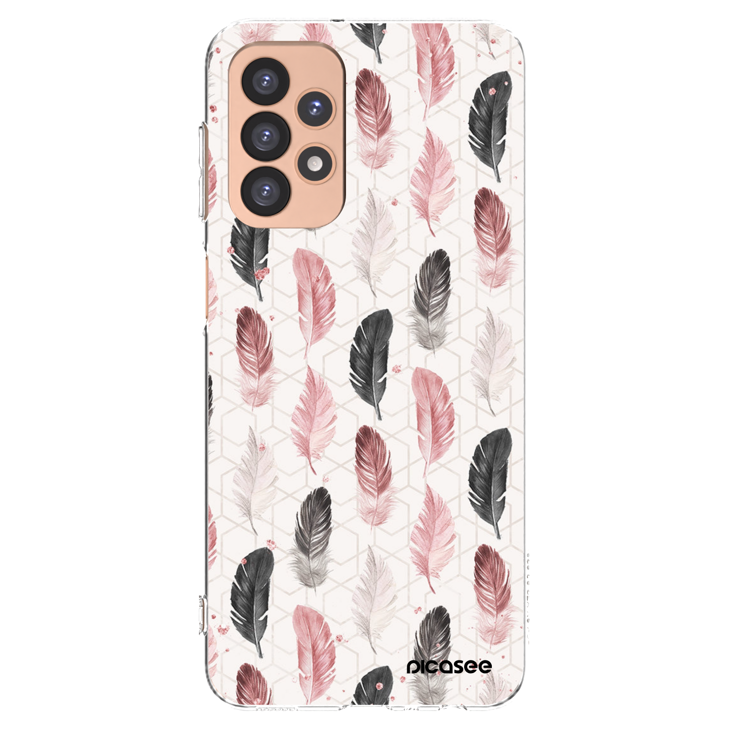 Picasee silikonski prozorni ovitek za Samsung Galaxy A23 A236B 5G - Feather 2