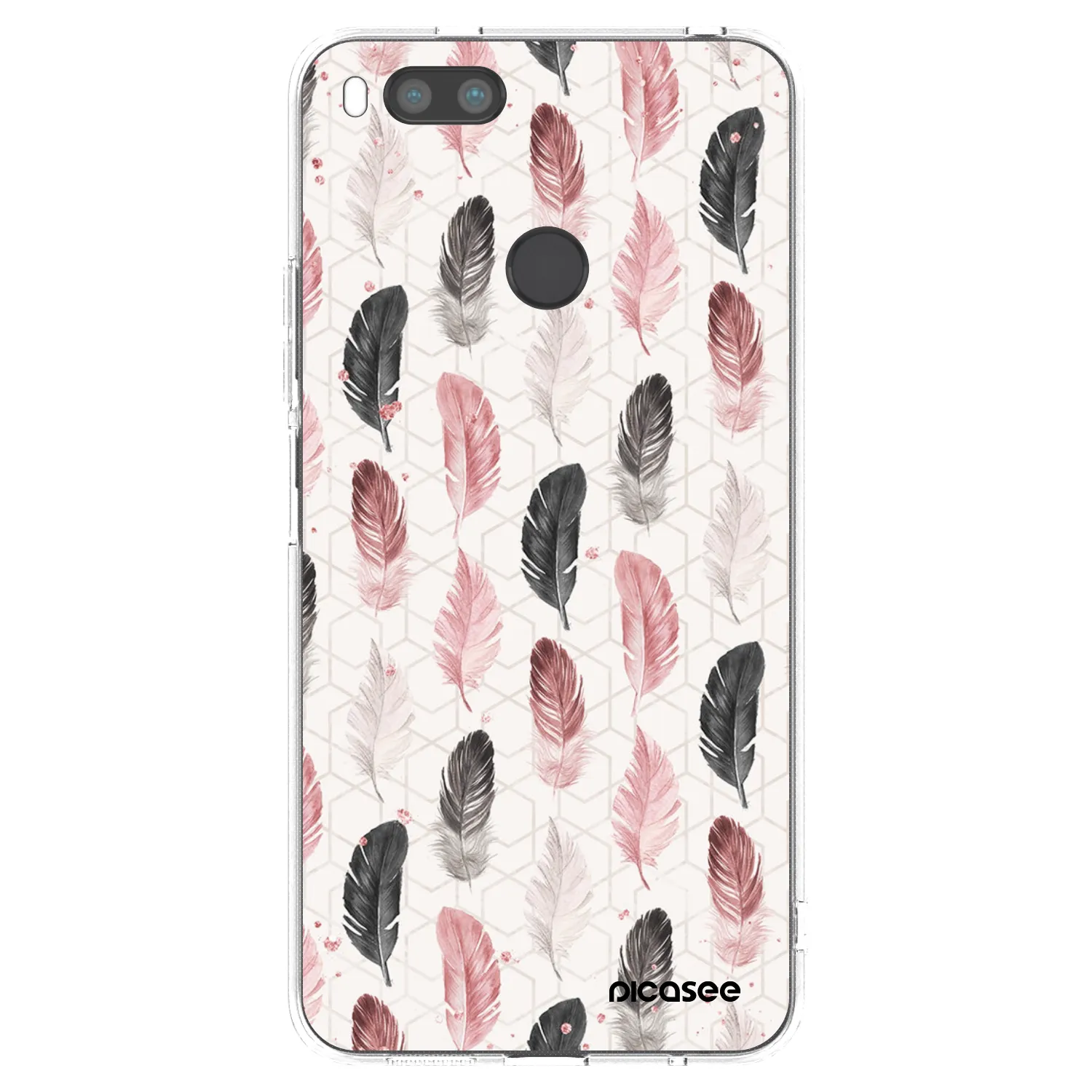 Picasee silikonski prozorni ovitek za Xiaomi Redmi A1 - Feather 2