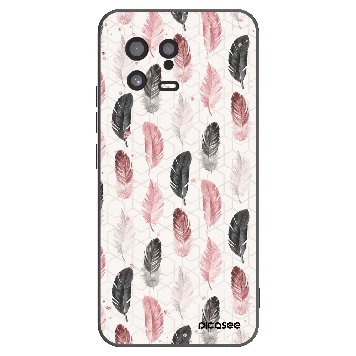 Picasee silikonski črni ovitek za Xiaomi 13 - Feather 2