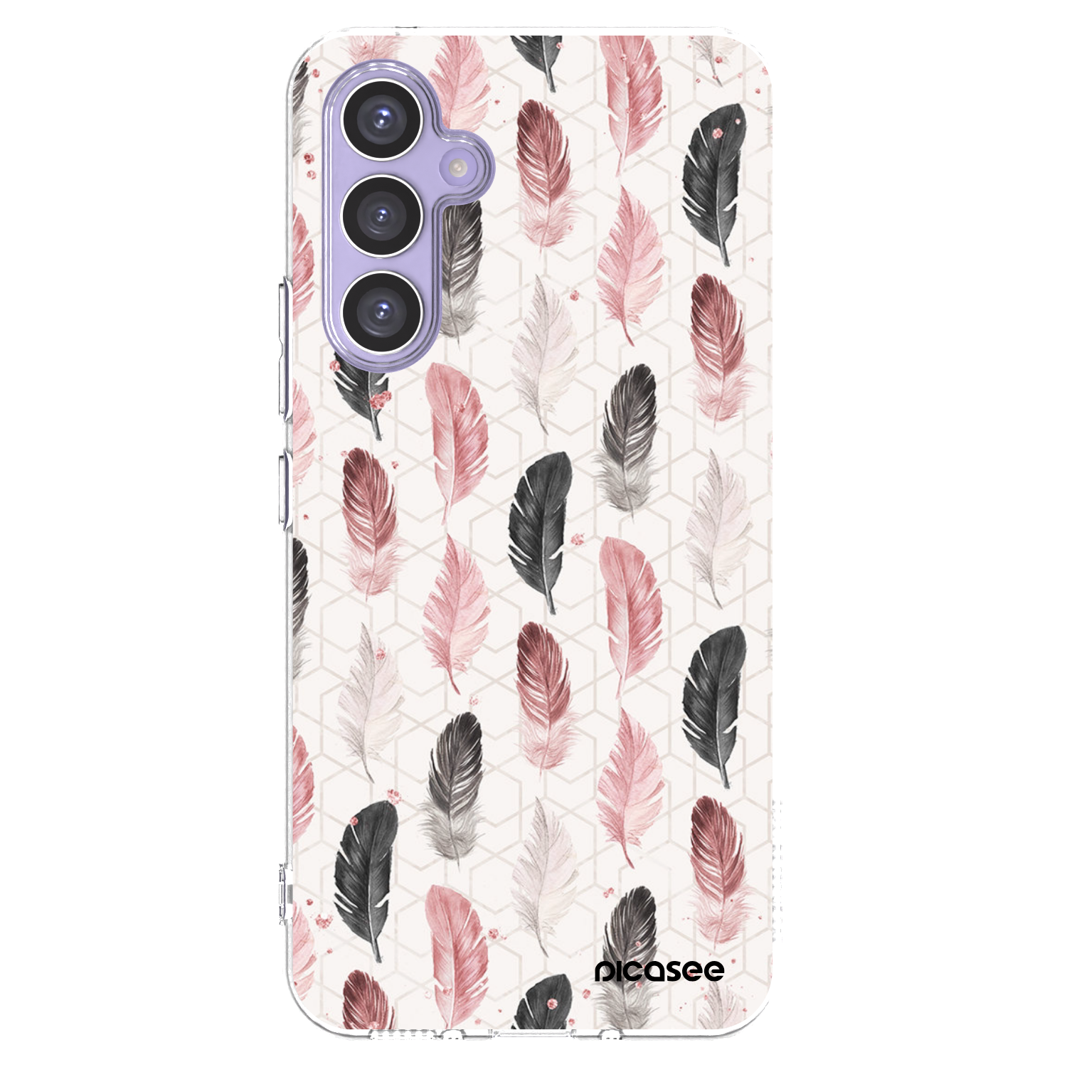 Picasee silikonski prozorni ovitek za Samsung Galaxy A54 5G A546B - Feather 2