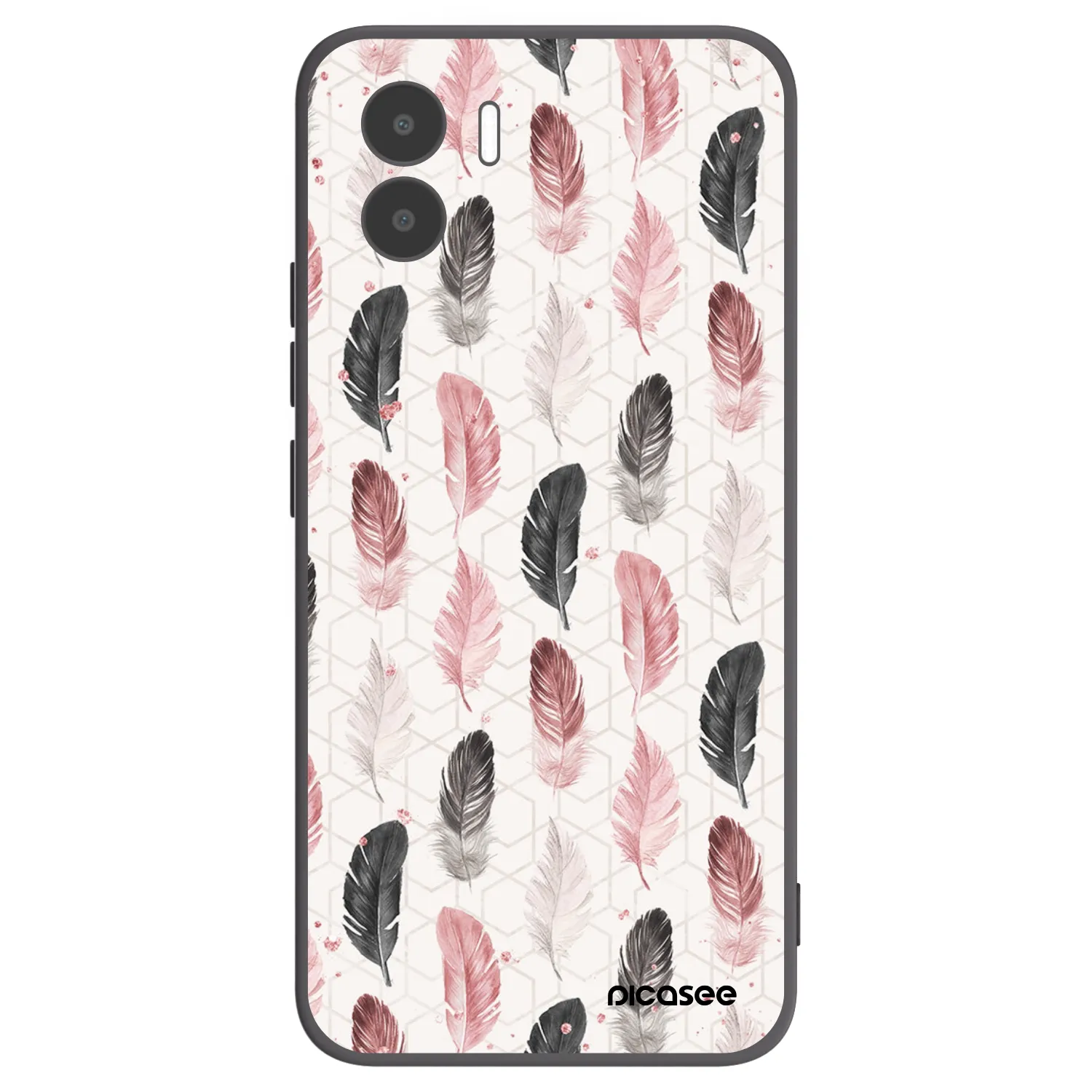 Picasee silikonski črni ovitek za Xiaomi Redmi A2 - Feather 2