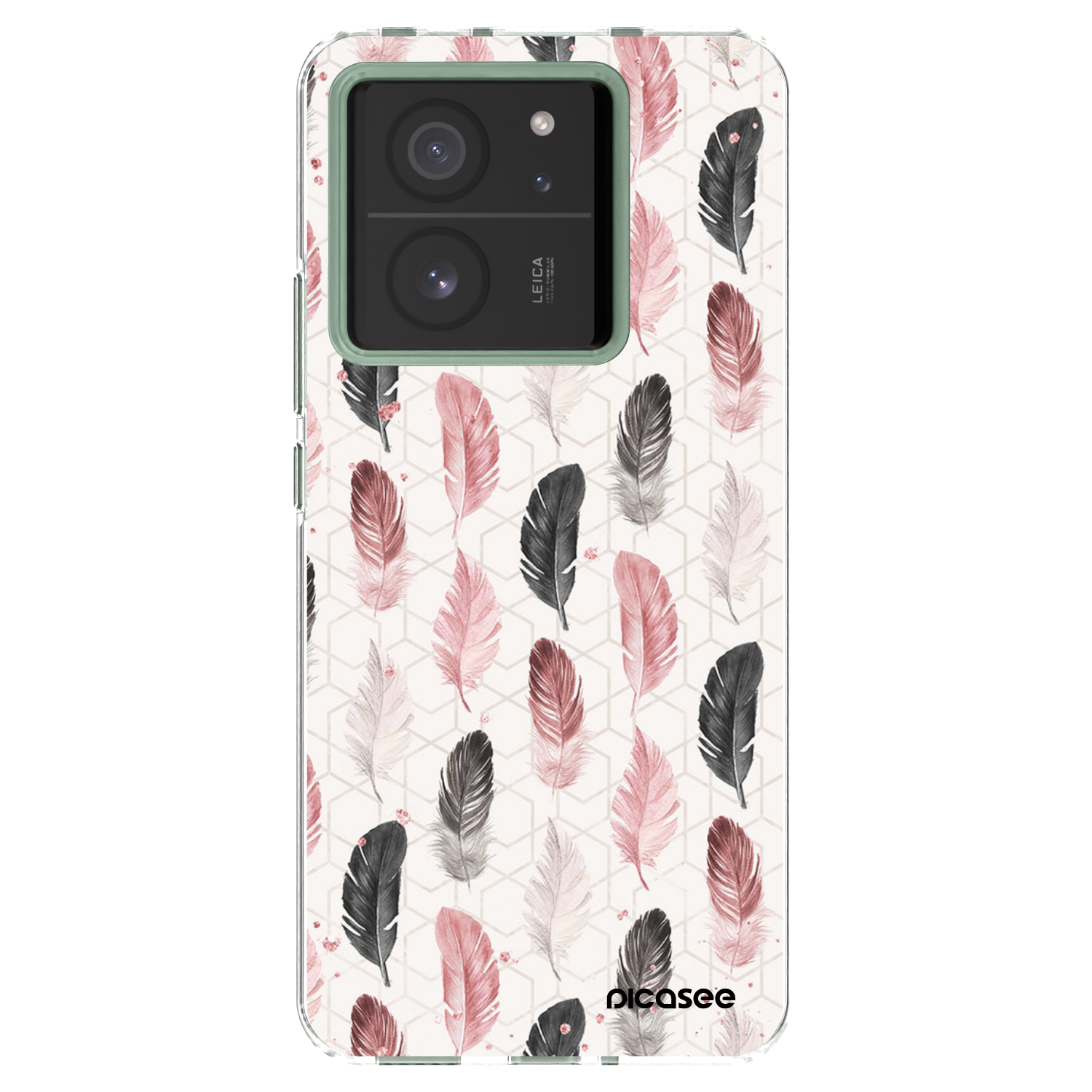 Picasee silikonski prozorni ovitek za Xiaomi 13T - Feather 2