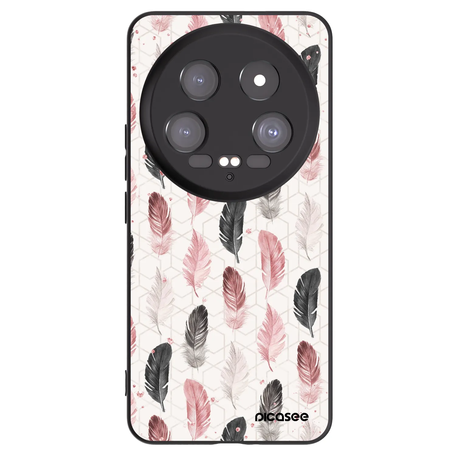 Picasee silikonski črni ovitek za Xiaomi 14 Ultra - Feather 2
