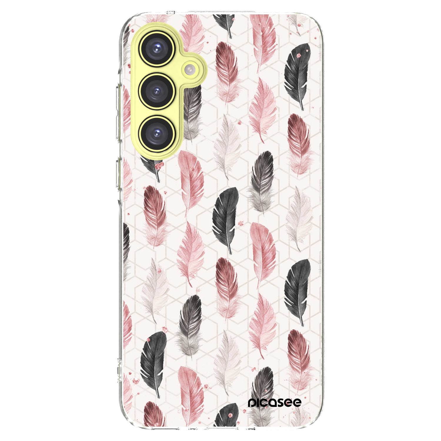 Picasee silikonski prozorni ovitek za Samsung Galaxy A35 5G A356B - Feather 2