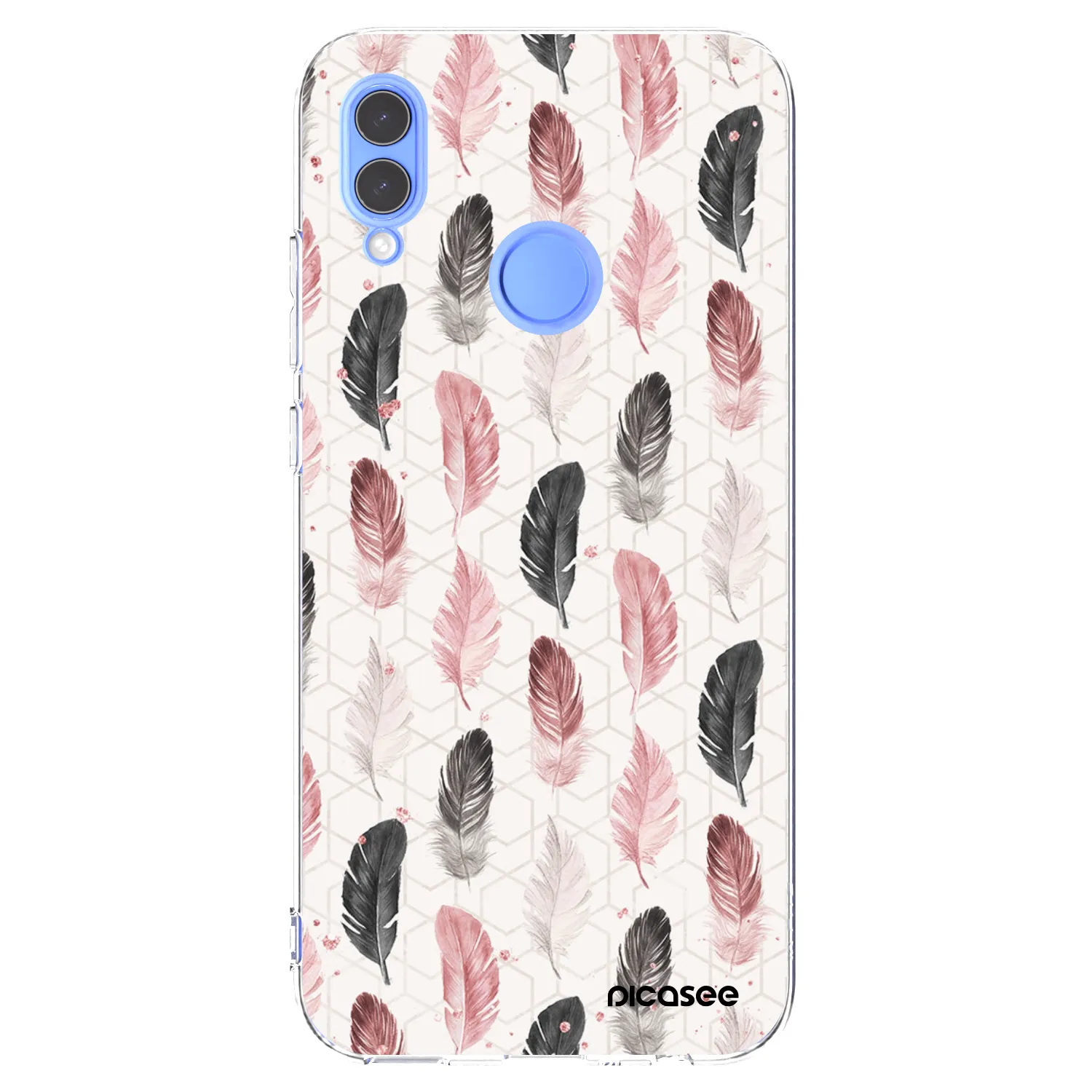 Picasee silikonski prozorni ovitek za Huawei P Smart 2019 - Feather 2