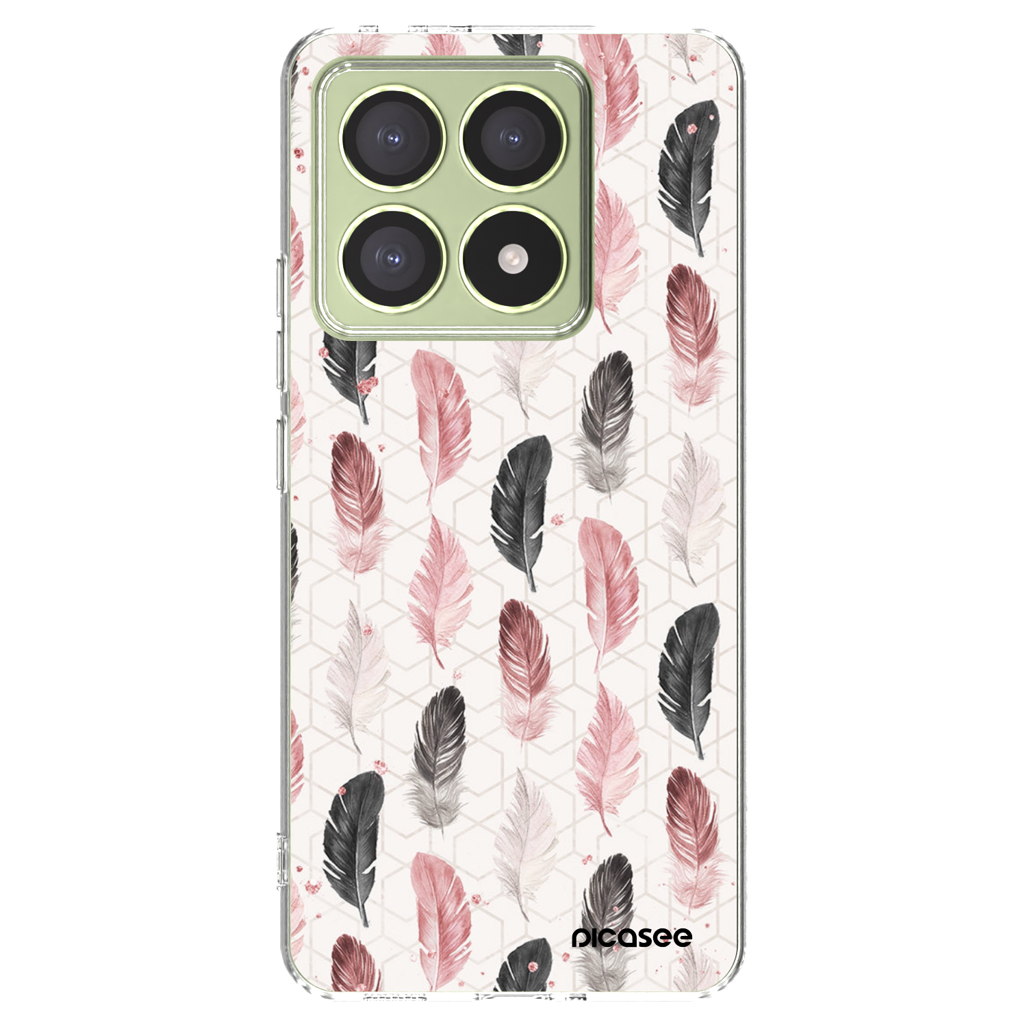 Picasee silikonski prozorni ovitek za Xiaomi 14T - Feather 2