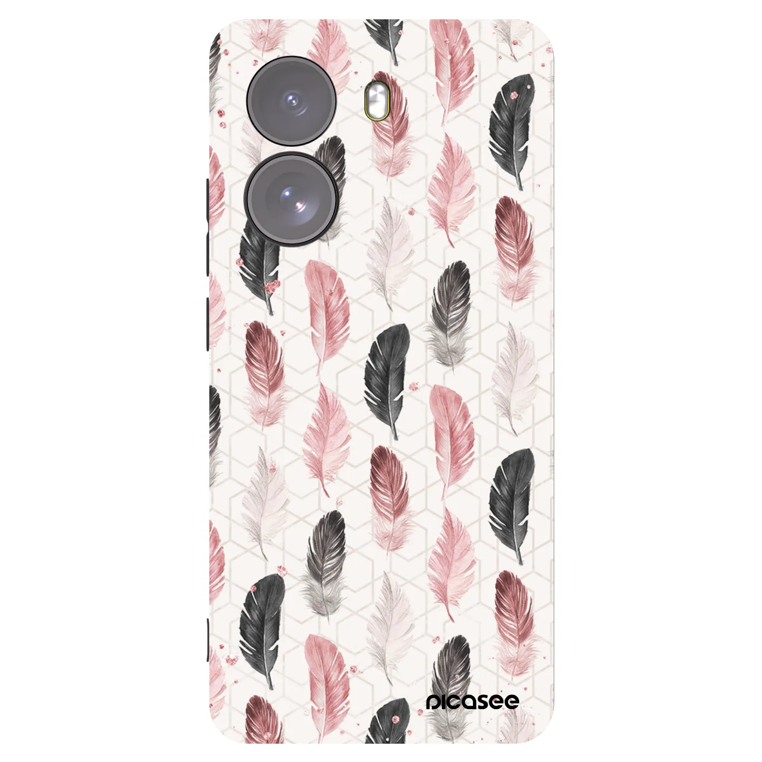Picasee silikonski črni ovitek za Xiaomi Poco X7 - Feather 2