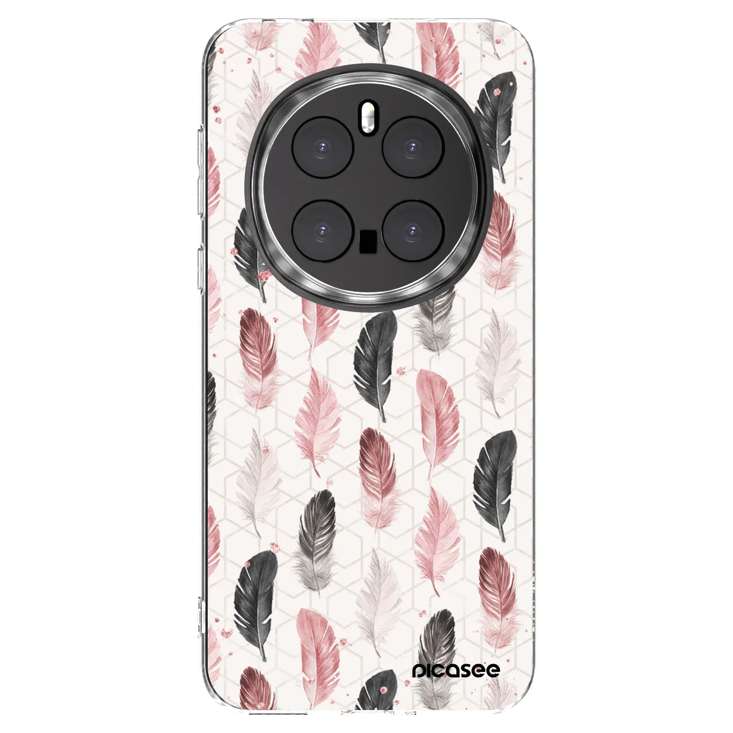 Picasee silikonski prozorni ovitek za Honor Magic7 Pro 5G - Feather 2