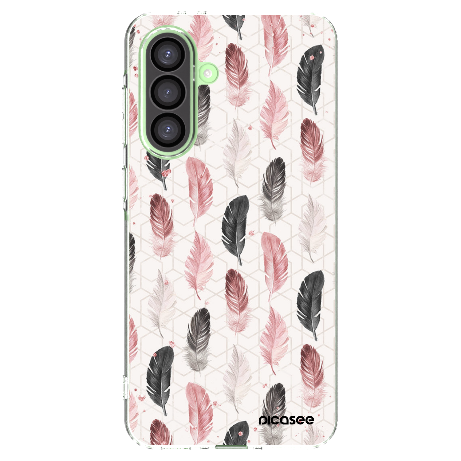 Picasee silikonski prozorni ovitek za Samsung Galaxy A26 5G A266B - Feather 2