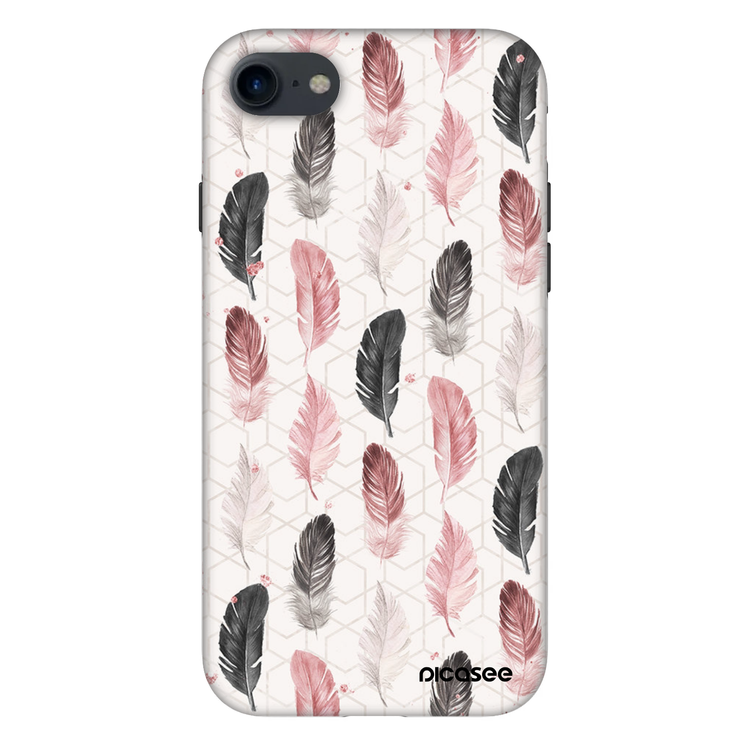 Picasee Fashion Case za Apple iPhone SE 2022 - Feather 2