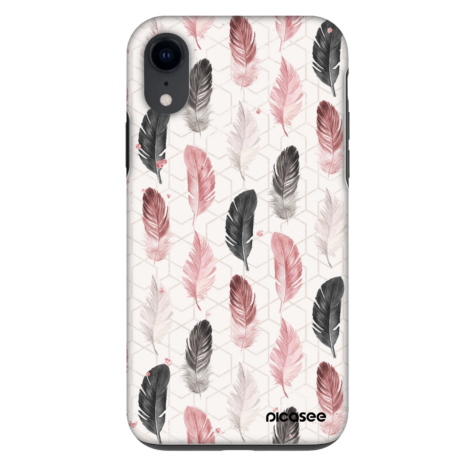 Picasee Fashion Case za Apple iPhone XR - Feather 2