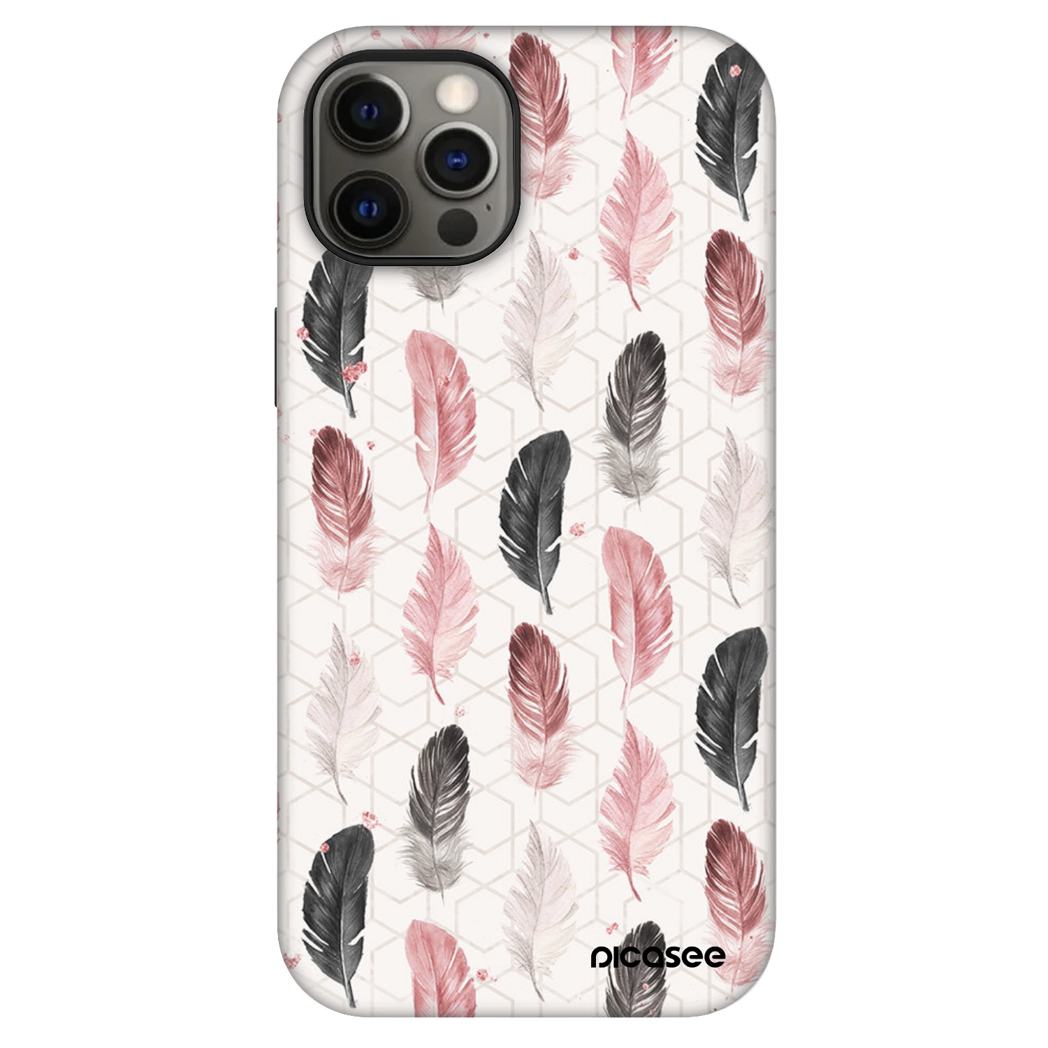Picasee Fashion Case MagSafe za Apple iPhone 12 Pro - Feather 2