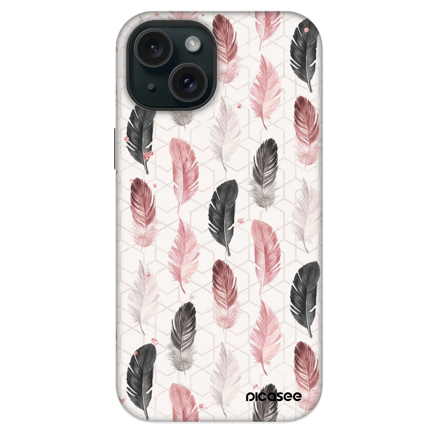 Picasee Fashion Case MagSafe za Apple iPhone 14 - Feather 2