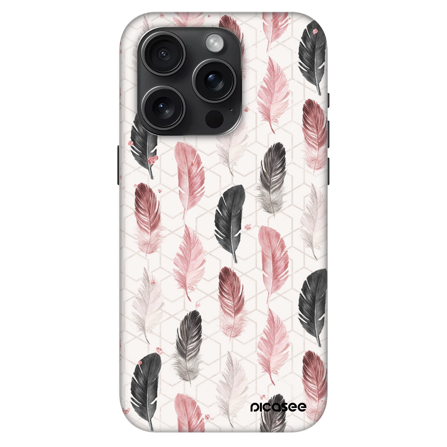 Picasee Fashion Case MagSafe za Apple iPhone 15 Pro - Feather 2