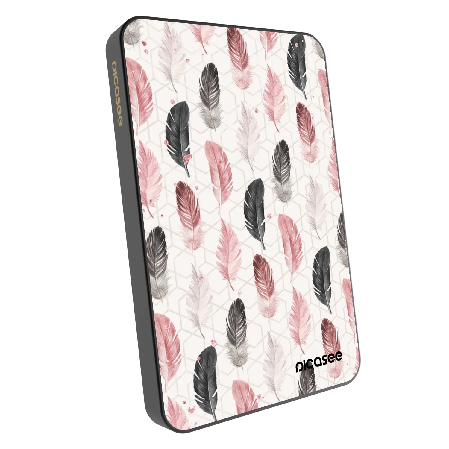 Picasee Prenosna baterija z MagSafe 5 000 mAh Siva - Feather 2