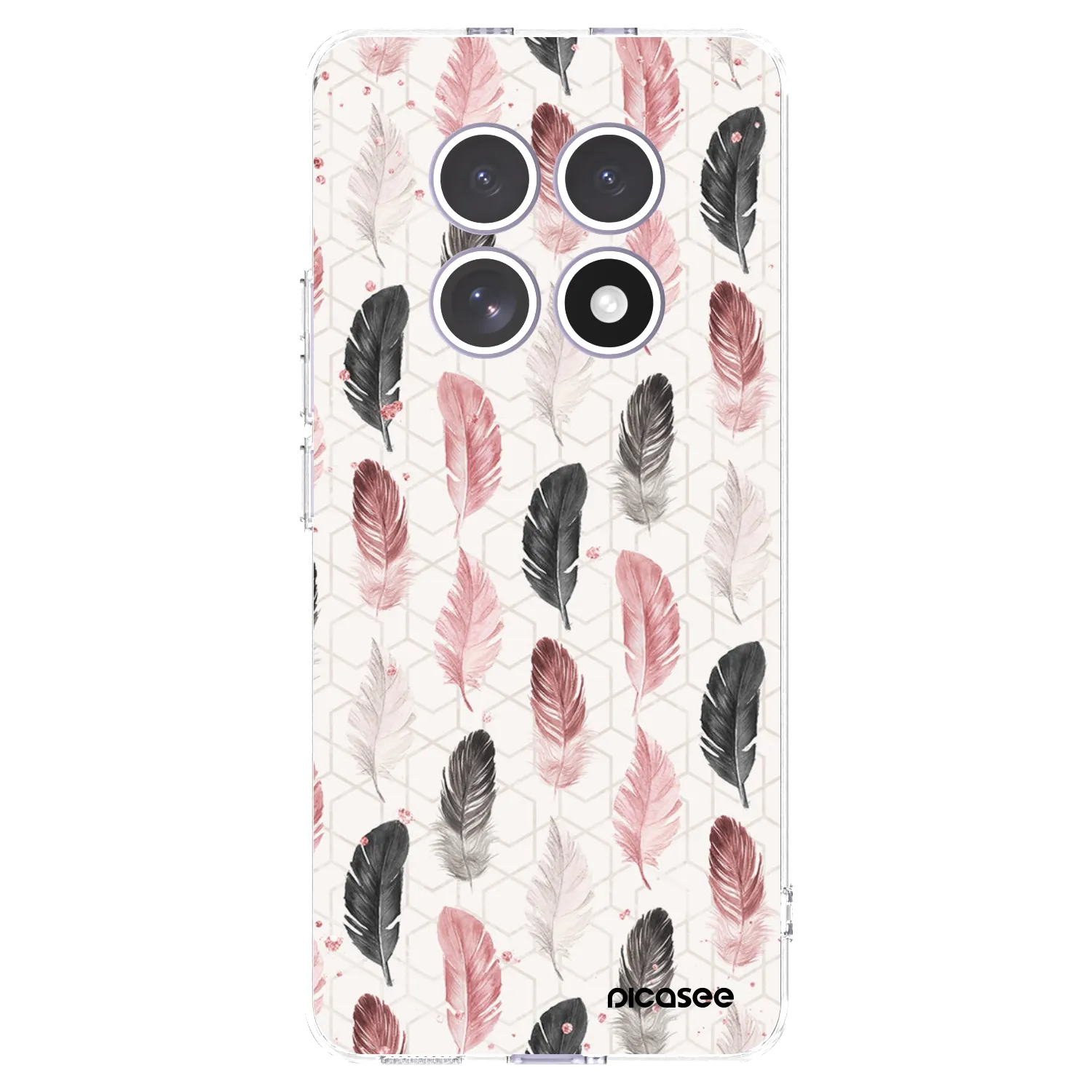Picasee silikonski prozorni ovitek za Xiaomi Redmi Note 15 - Feather 2