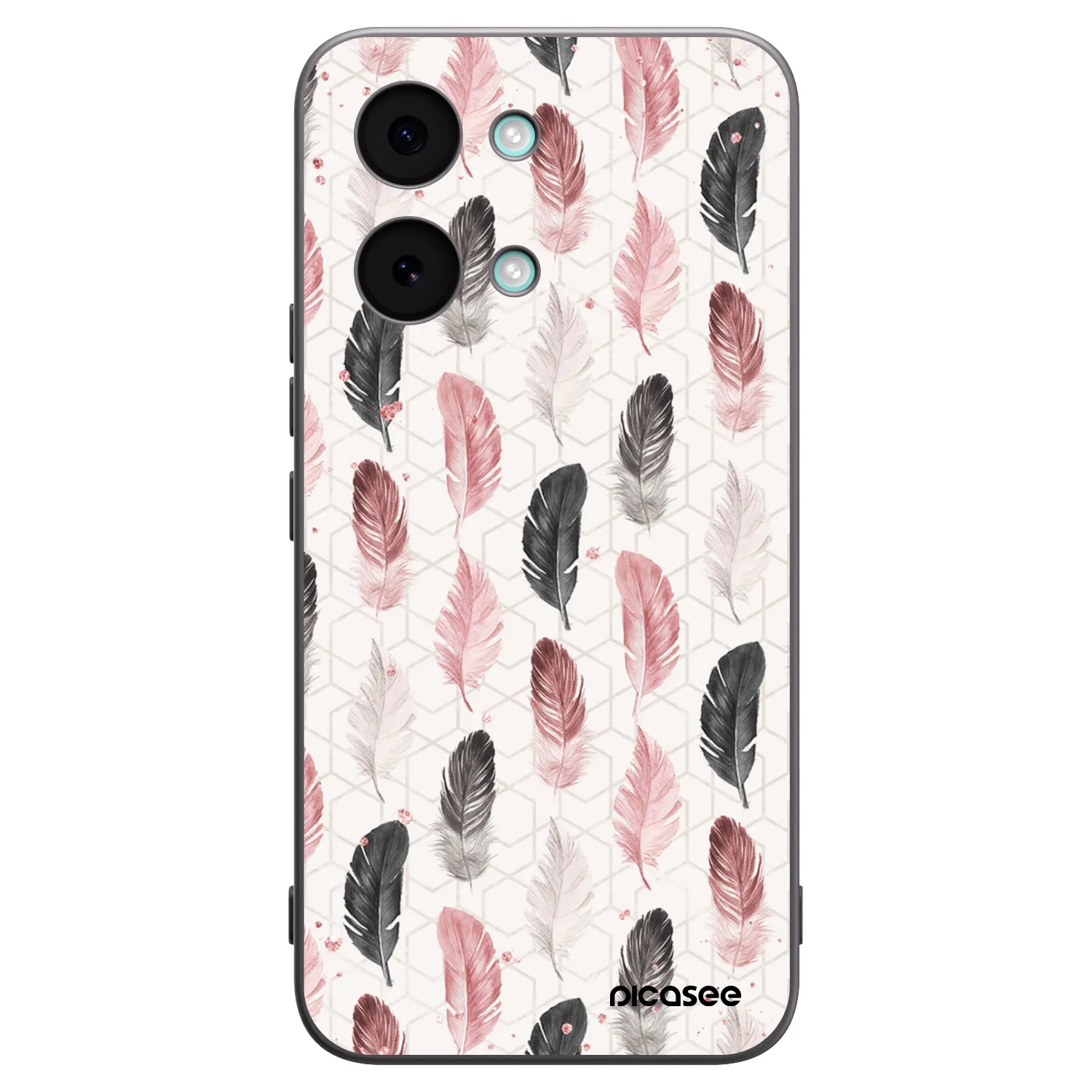 Picasee silikonski črni ovitek za Xiaomi Poco X8 Pro Max - Feather 2