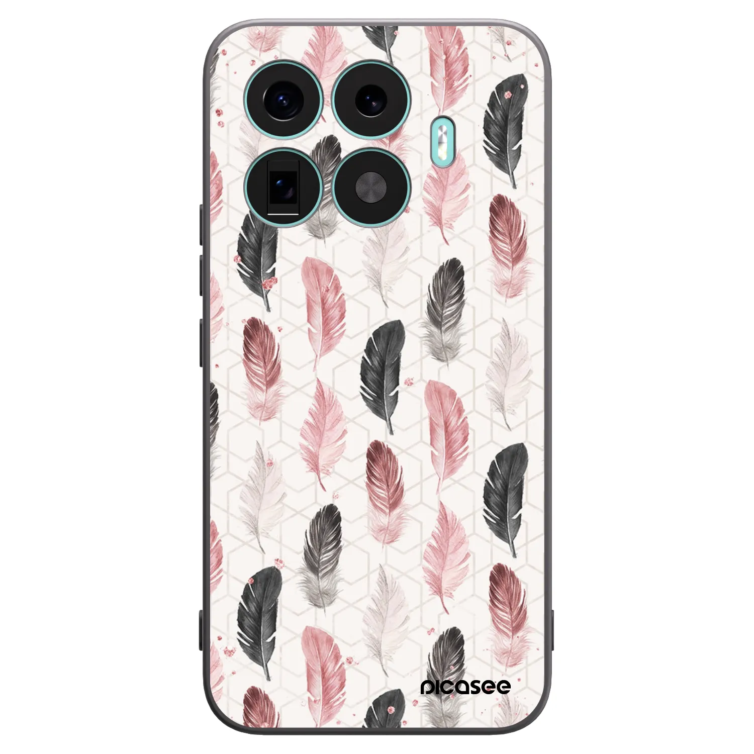Picasee silikonski črni ovitek za Xiaomi 17T Pro - Feather 2