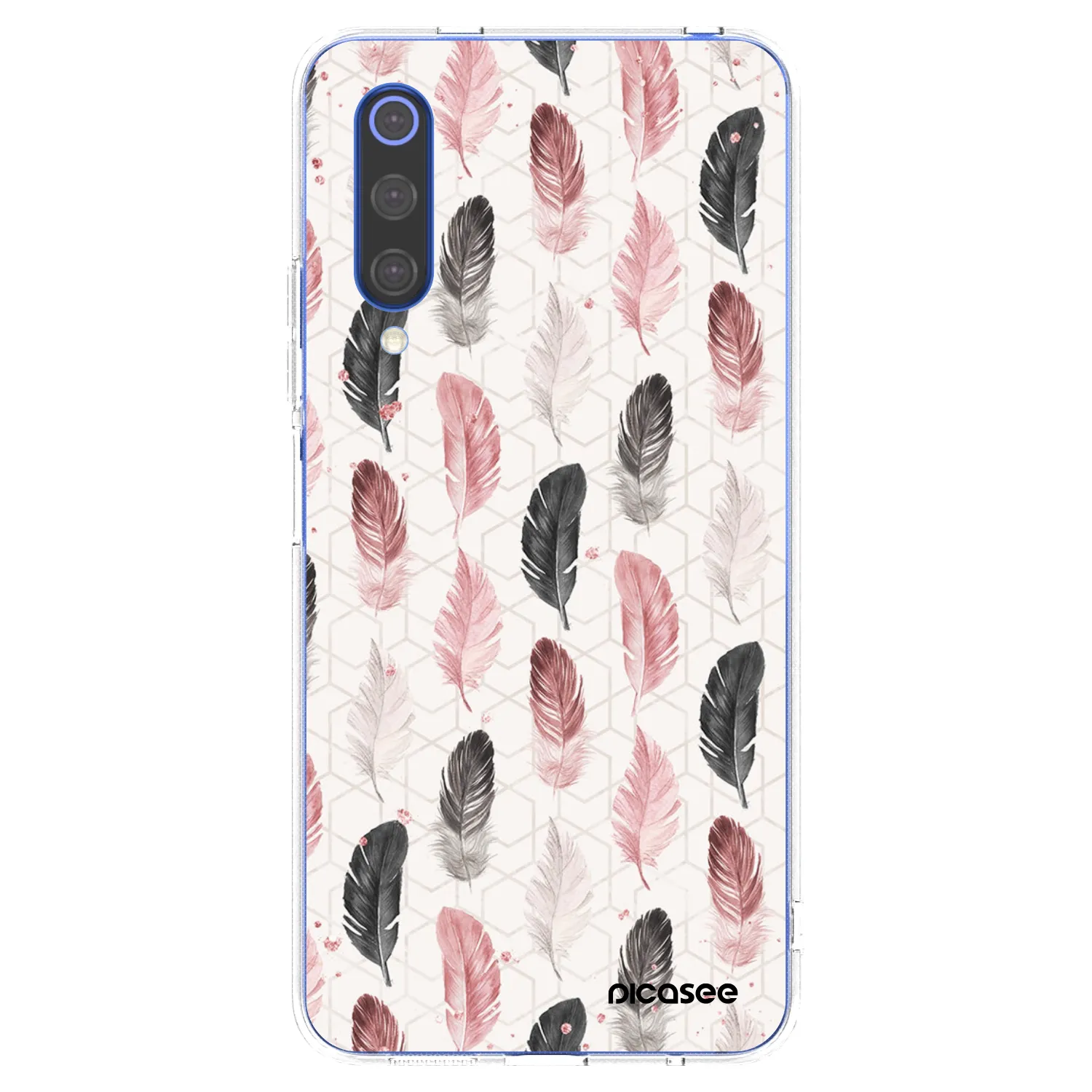 Picasee silikonski prozorni ovitek za Xiaomi Mi 9 SE - Feather 2