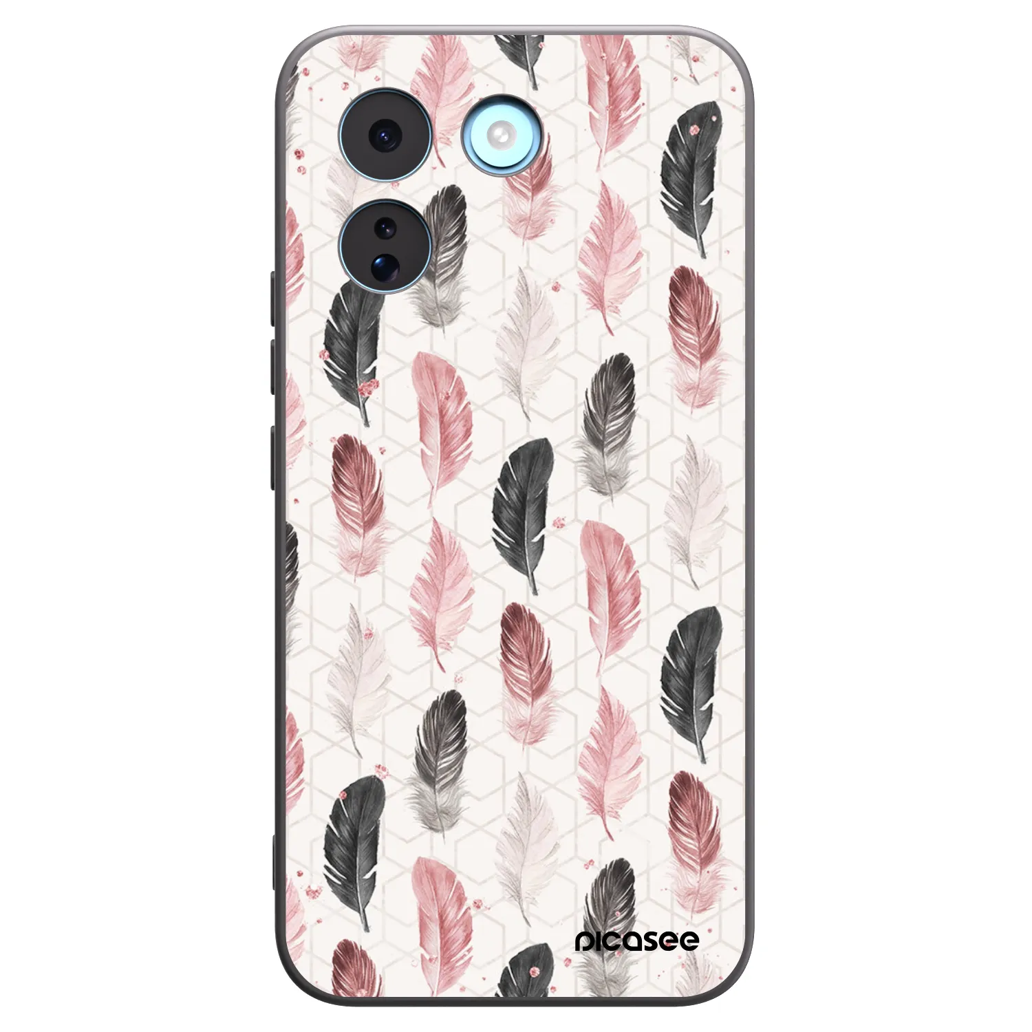 Picasee silikonski črni ovitek za Xiaomi Redmi Note 17 Pro MAX 5G - Feather 2