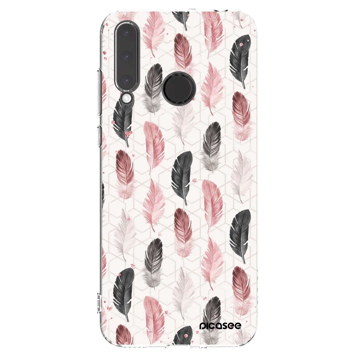Picasee silikonski prozorni ovitek za Honor 20 Lite - Feather 2