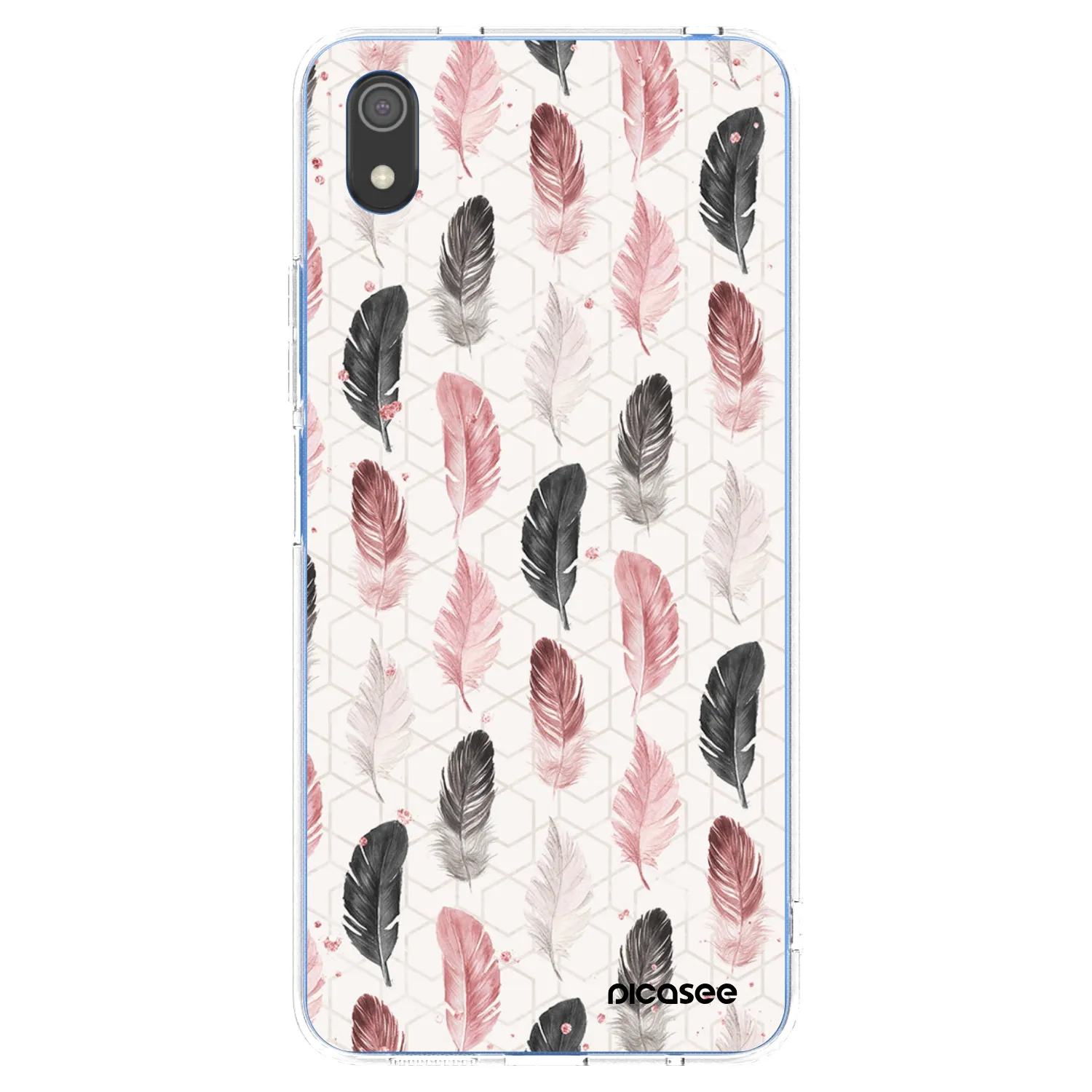 Picasee silikonski prozorni ovitek za Xiaomi Redmi 7A - Feather 2