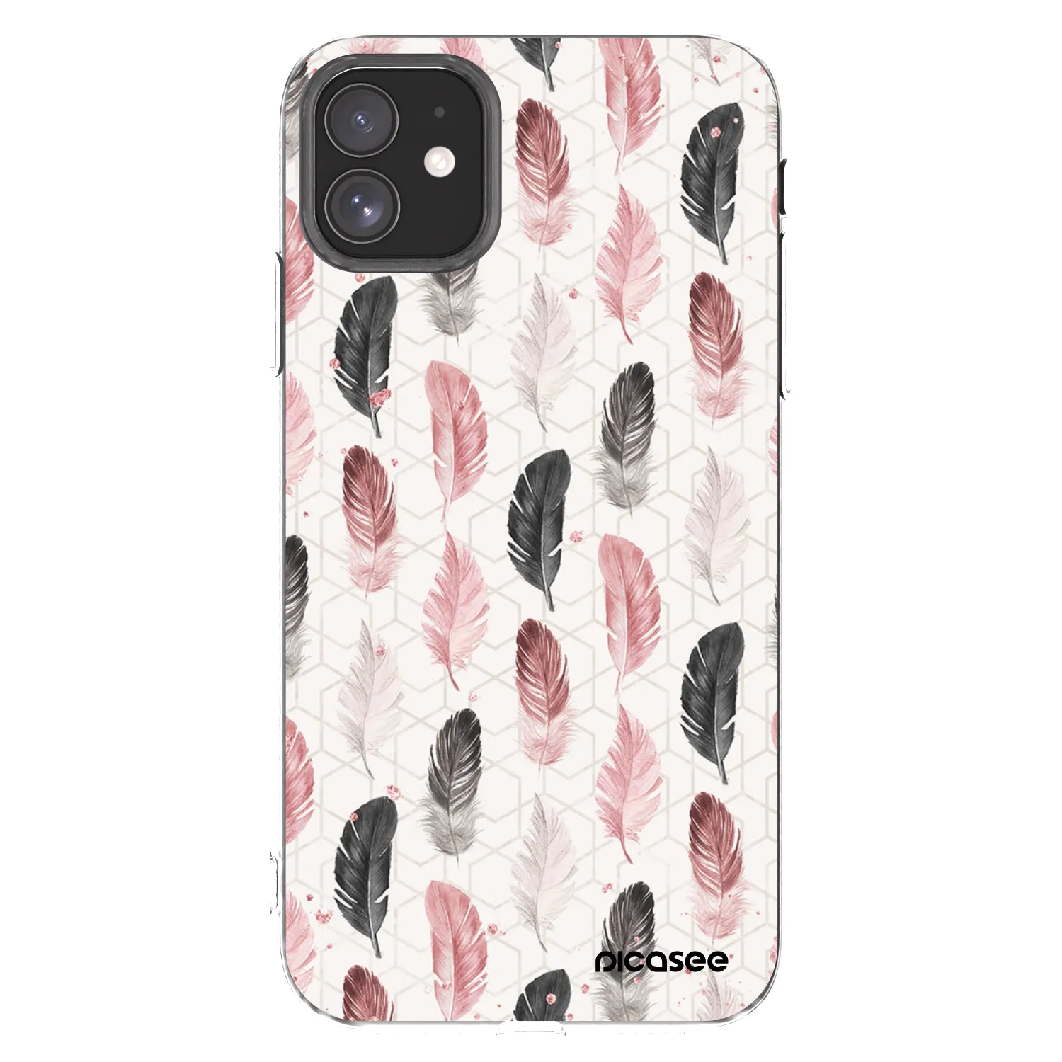 Picasee silikonski prozorni ovitek za Apple iPhone 11 - Feather 2