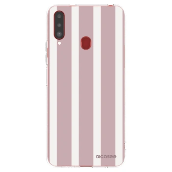 Picasee silikonski prozorni ovitek za Samsung Galaxy A20s - Velvet sun