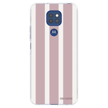 Picasee silikonski prozorni ovitek za Motorola Moto G9 Play - Velvet sun