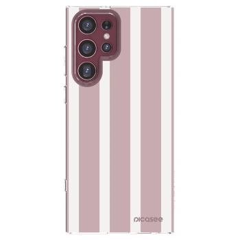 Picasee silikonski prozorni ovitek za Samsung Galaxy S22 Ultra 5G - Velvet sun