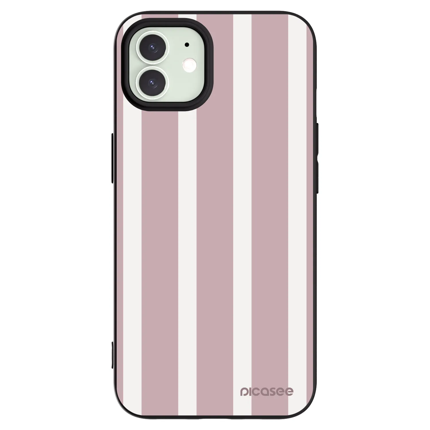 Picasee silikonski črni ovitek za Apple iPhone 12 - Velvet sun