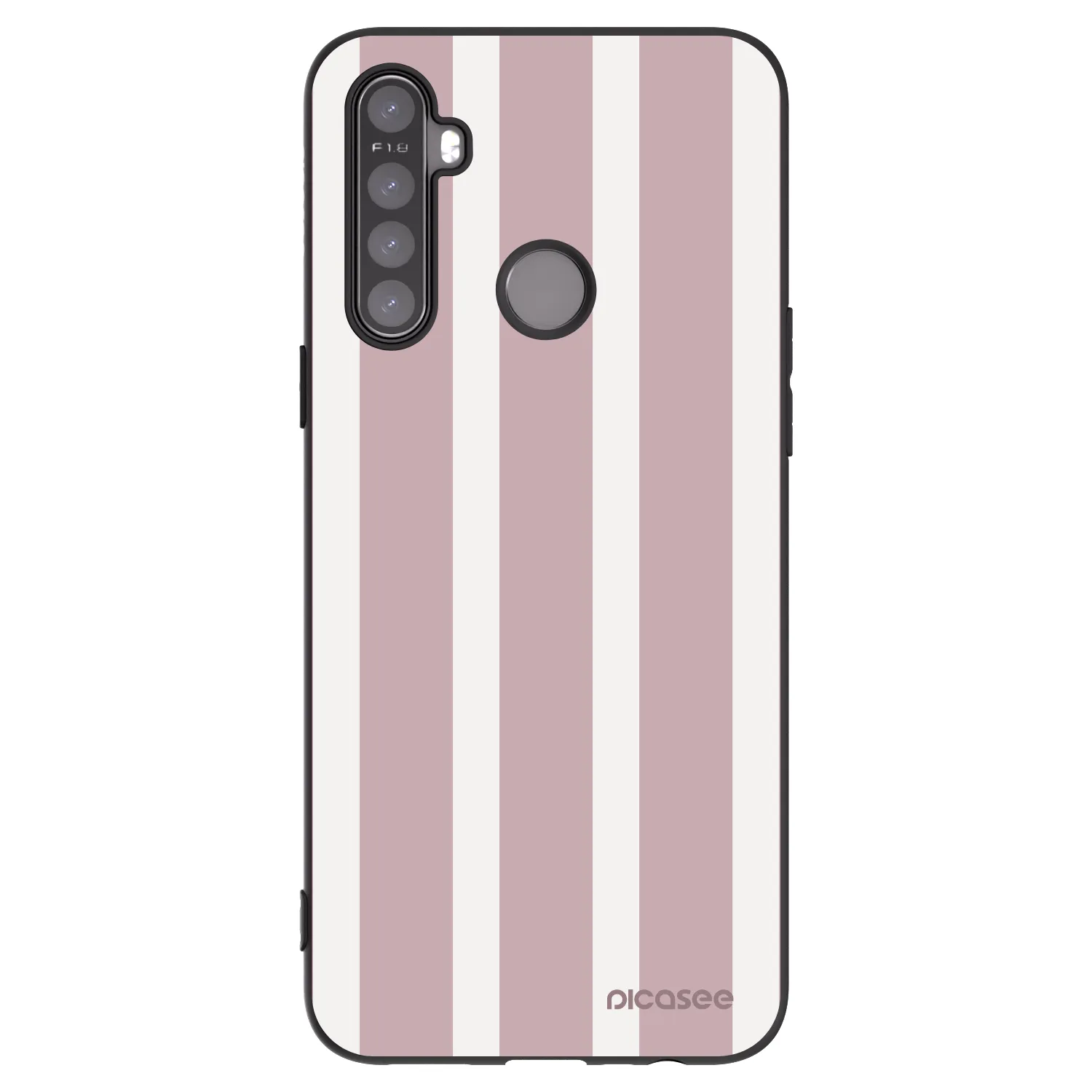Picasee silikonski črni ovitek za Realme 5 - Velvet sun