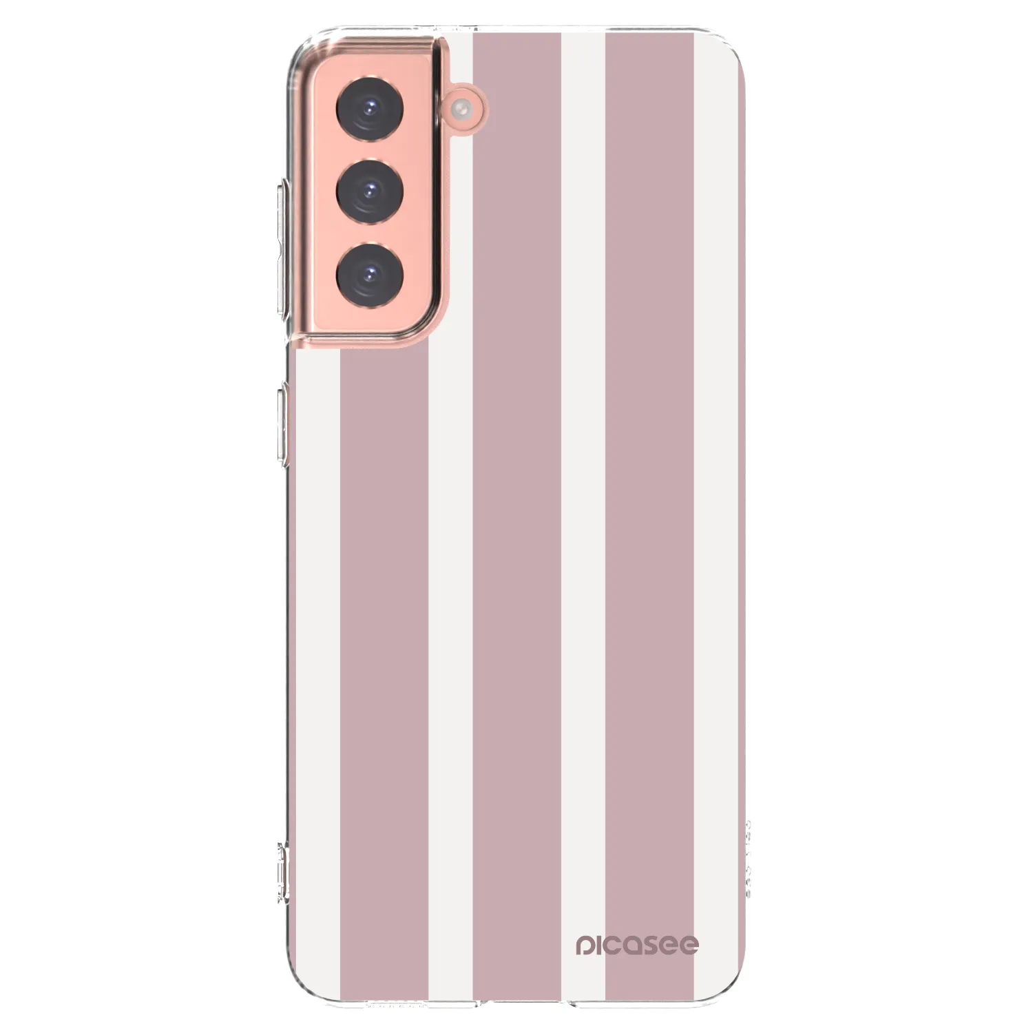 Picasee silikonski prozorni ovitek za Samsung Galaxy S21 5G G991B - Velvet sun