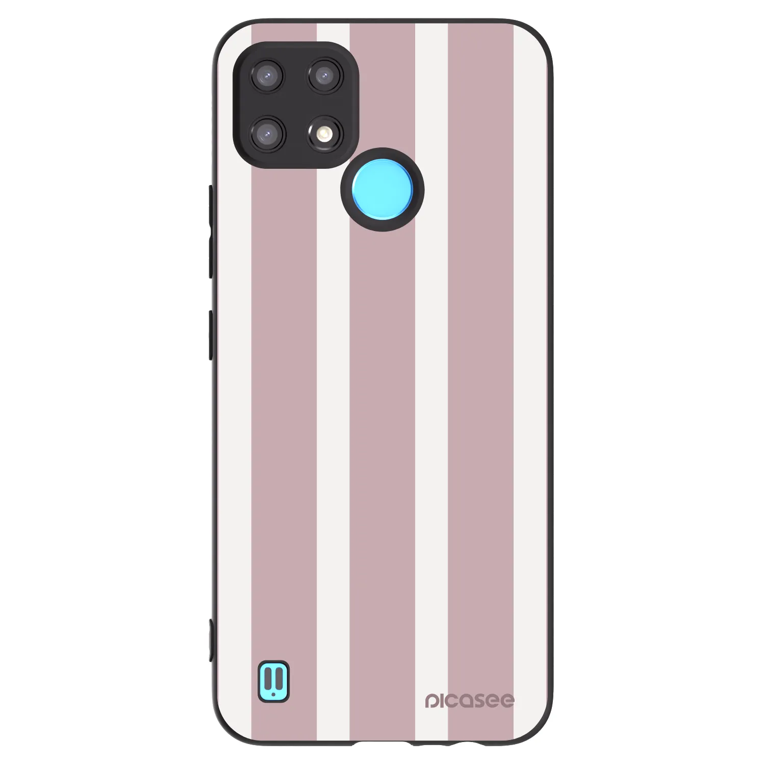 Picasee silikonski črni ovitek za Realme C21 - Velvet sun