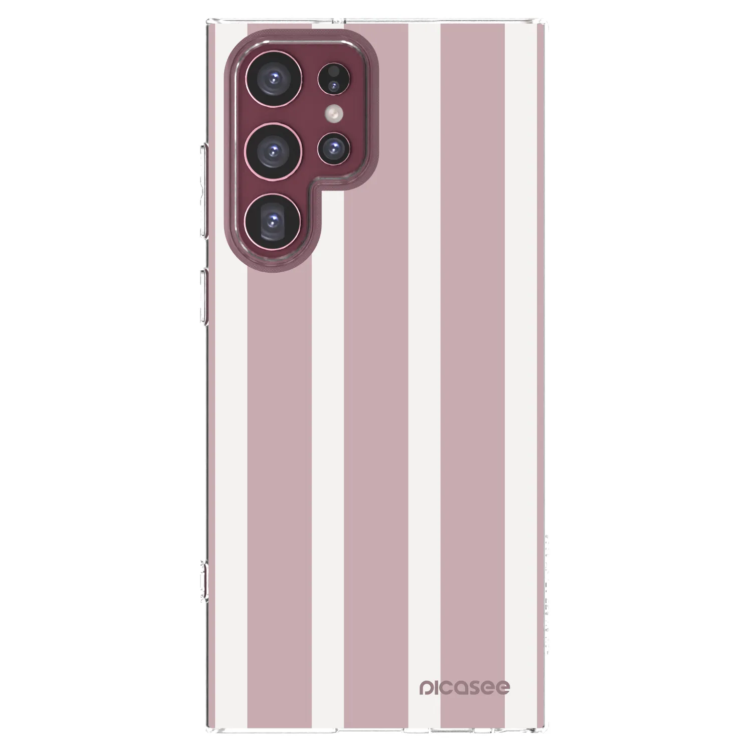 Picasee silikonski prozorni ovitek za Samsung Galaxy S22 Ultra 5G - Velvet sun
