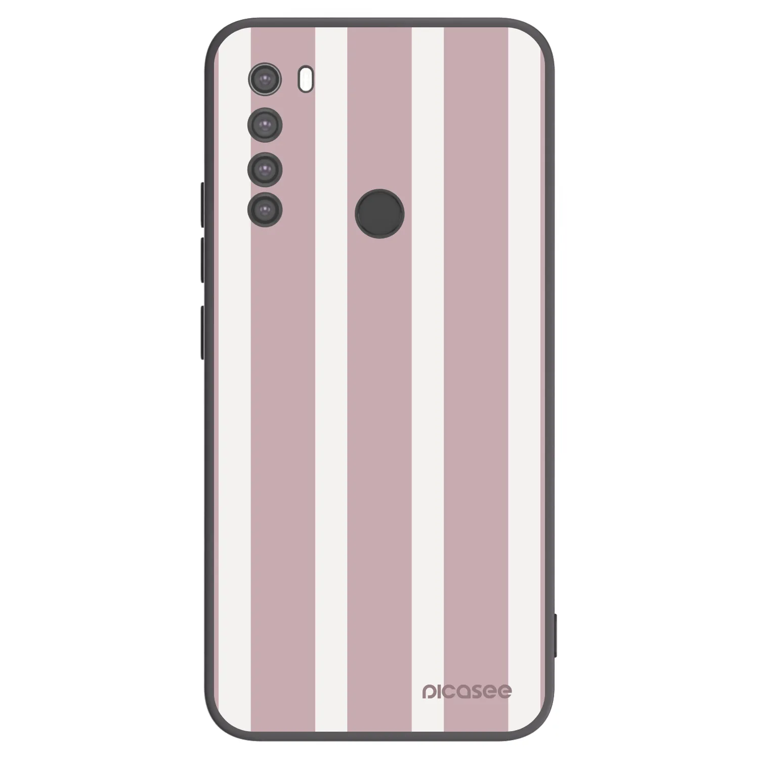 Picasee silikonski črni ovitek za Xiaomi Redmi Note 8 - Velvet sun