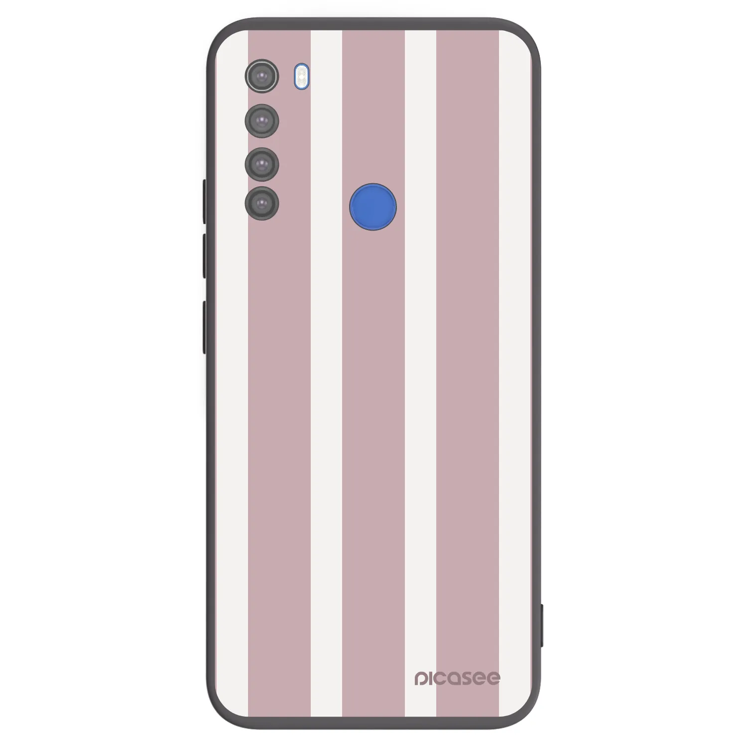 Picasee silikonski črni ovitek za Xiaomi Redmi Note 8T - Velvet sun